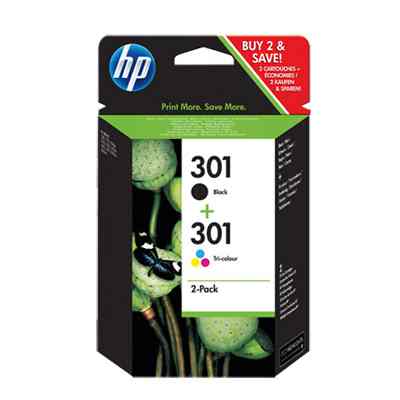 Hp Multipack 1x301 Negro 1x301 Color Cr340